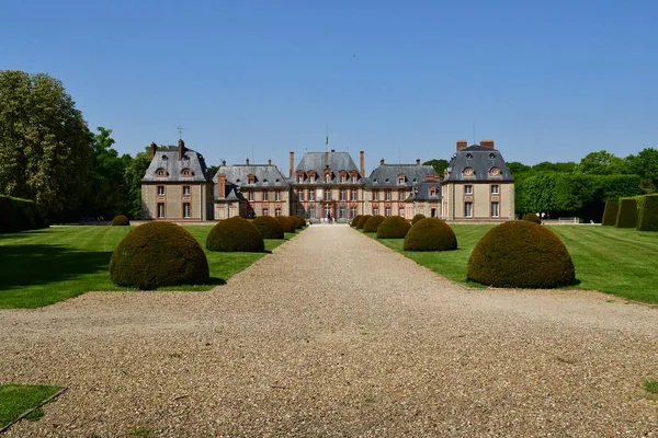 Choisel France May 2018 Breteuil Castle — Stock Photo, Image