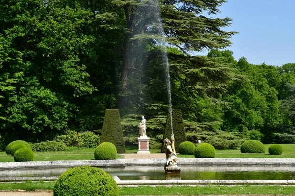 Choisel Franciaország Május 2018 Breteuil Kastélypark — Stock Fotó