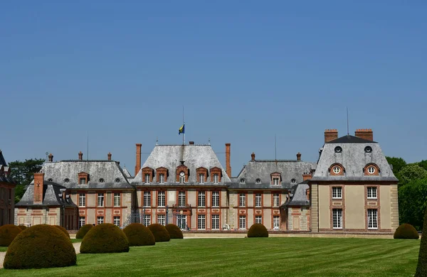 Choisel Franciaország Május 2018 Breteuil Castle — Stock Fotó