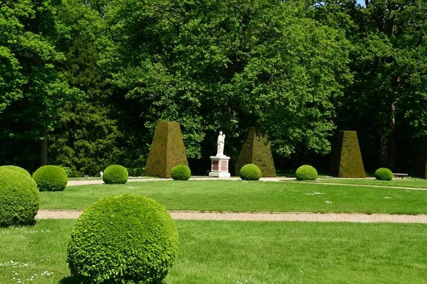 Choisel Frankrike Maj 2018 Breteuil Slottsparken — Stockfoto