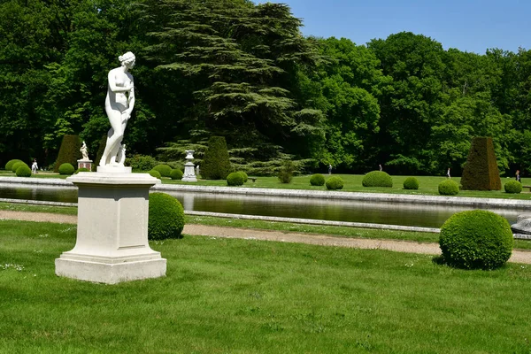 Choisel Frankrike Maj 2018 Breteuil Slottsparken — Stockfoto