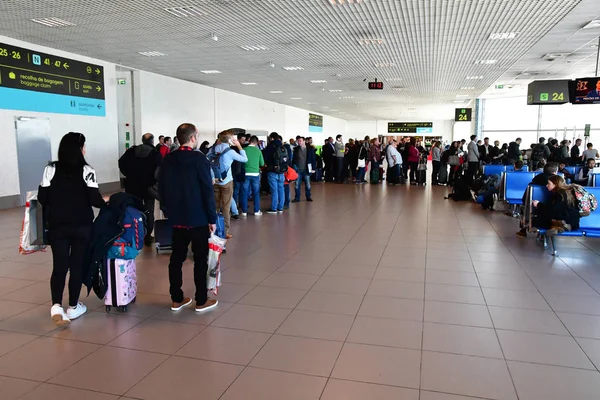 Lisboa Portugal Fevereiro 2018 Aeroporto Duty Free — Fotografia de Stock