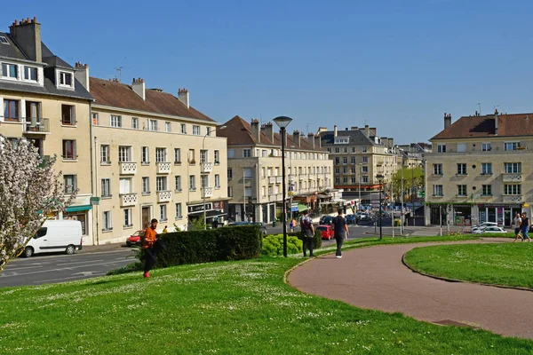 Caen Francja Kwietnia 2018 Centrum Malowniczego Miasta — Zdjęcie stockowe