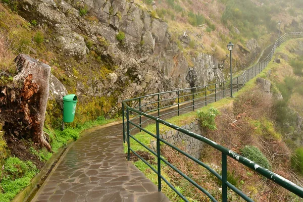 Eira Serrada Madeira Portugal Fevereiro 2018 Paisagem — Fotografia de Stock