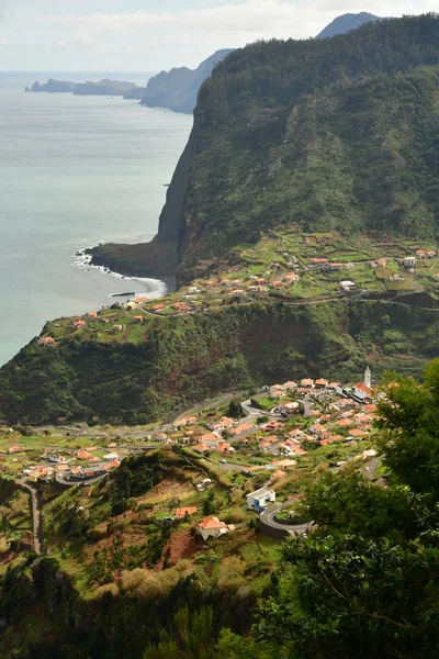 Faial Madeira Portugal Fevereiro 2018 Paisagem Rural — Fotografia de Stock