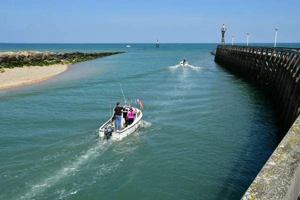 Courseulles Sur Mer Frankreich April 2018 Das Meer — Stockfoto