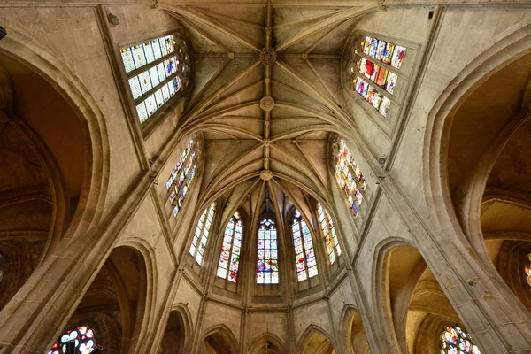 Nogent Roi Francia Mayo 2016 Histórica Iglesia San Sulpicio — Foto de Stock