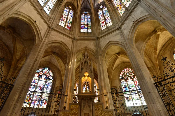 Nogent Roi Frankrike Maj 2016 Den Historiska Kyrkan Saint Sulpice — Stockfoto