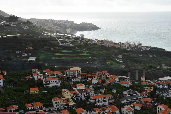 Cabo Girao Madeira Portugal Febrero 2018 Acantilado —  Fotos de Stock