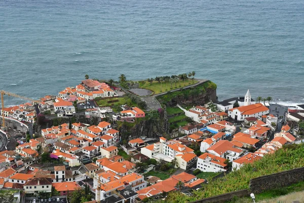 Camara Lobos Madeira Portugal Febrero 2018 Centro Ciudad —  Fotos de Stock