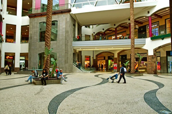 Funchal Madeira Portugal Fevereiro 2018 Centro Comercial Fórum — Fotografia de Stock