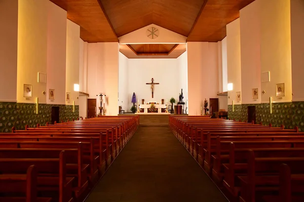 Porto Cruz Madery Portugalia 2018 Lutego Kościół — Zdjęcie stockowe