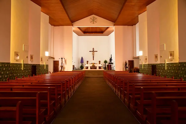 Porto Cruz Madeira Portugal Fevereiro 2018 Igreja — Fotografia de Stock