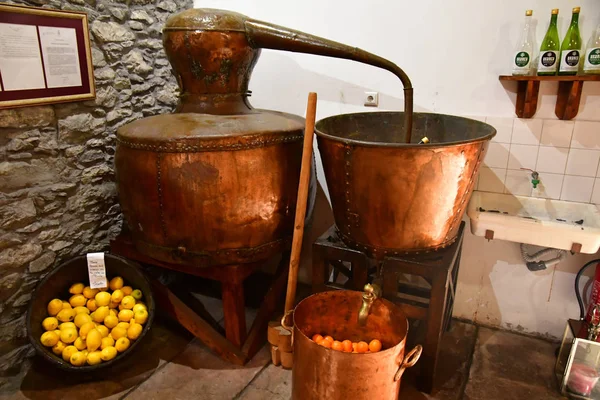 Porto Cruz Madeira Portugal February 2018 Historical Rum Distillery — Stock Photo, Image