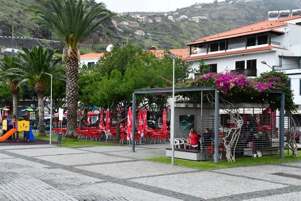 Ribeira Brava Madery Portugalia 2018 Lutego Centrum Miasta — Zdjęcie stockowe