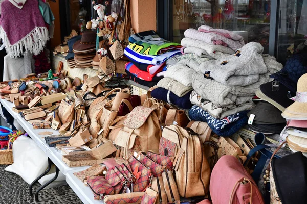 Ribeira Brava Madeira Portugal February 2018 Cork Shop — Zdjęcie stockowe