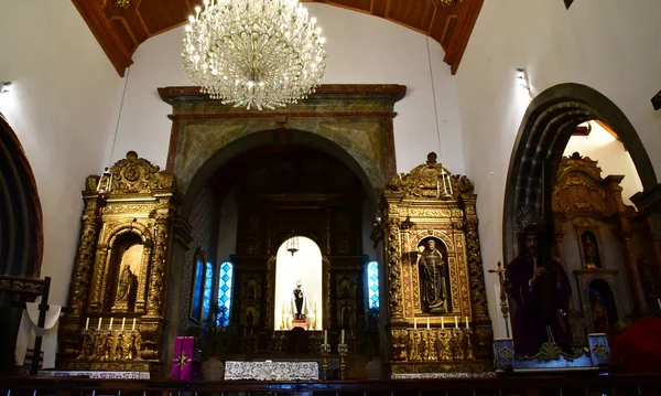 Ribeira Brava Madeira Portogallo Febbraio 2018 Chiesa — Foto Stock