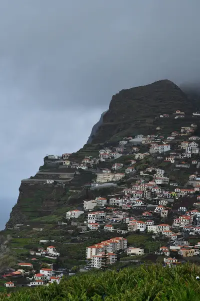 Camara Lobos Madeira Portugal February 2018 City Centre — Stock Photo, Image