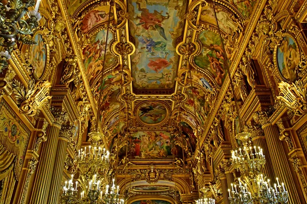 Paris France August 2018 Das Große Foyer Der Opera Paris — Stockfoto