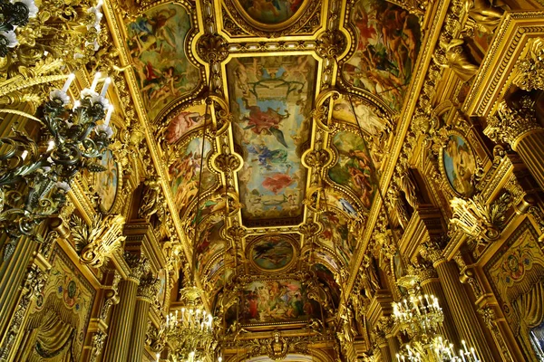 Paris France August 2018 Grand Foyer Opera Paris — Stock Photo, Image