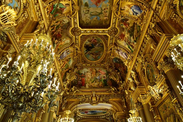 Paris France August 2018 Das Große Foyer Der Opera Paris — Stockfoto