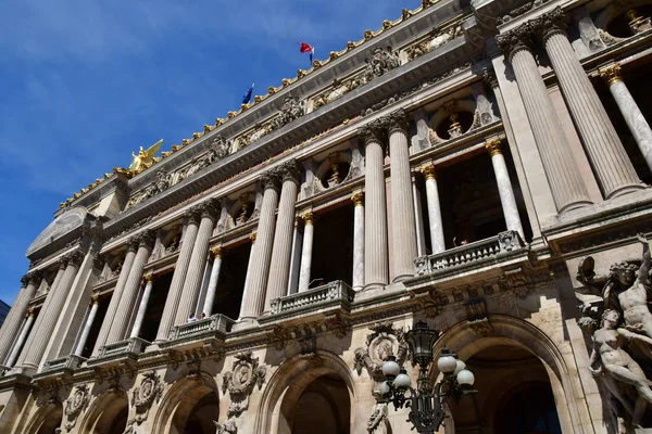 Paris France Août 2018 Opéra Paris Construit 1874 Par Charles — Photo