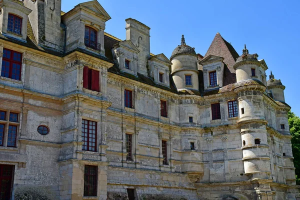 Ambleville France June 2018 Renaissance Castle — Stock Photo, Image