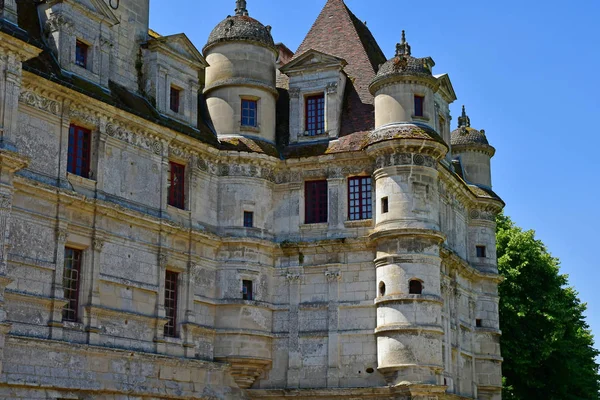 Ambleville França Junho 2018 Castelo Renascentista — Fotografia de Stock