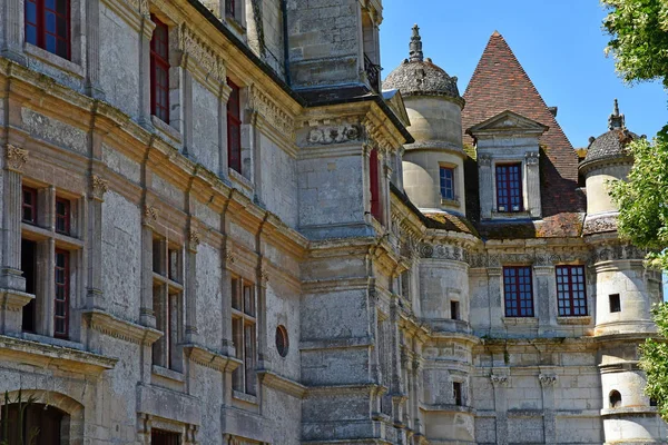 Ambleville France Juin 2018 Château Renaissance — Photo
