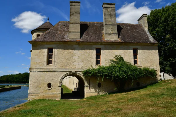 Villarceaux Frankrijk Juli 2018 Het Historische Kasteel — Stockfoto