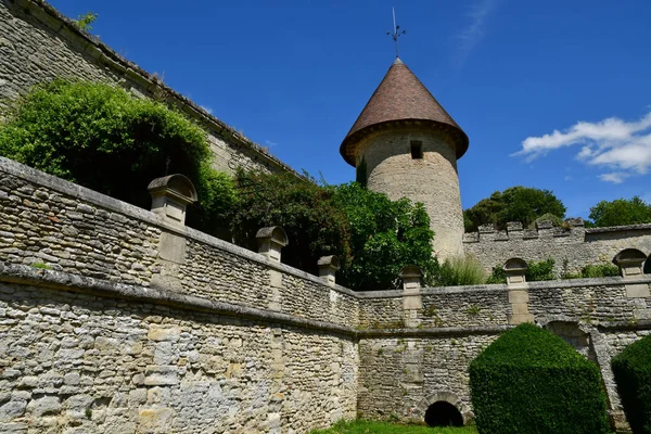 Villarceaux Франція 2018 Липня Історичний Замок — стокове фото