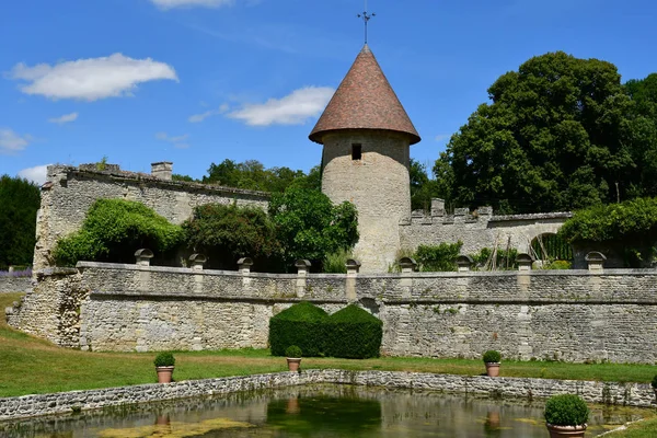 Villarceaux Frankrijk Juli 2018 Het Historische Kasteel — Stockfoto