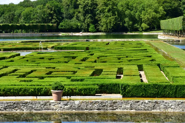 Villarceaux Francia Luglio 2018 Storico Castello — Foto Stock