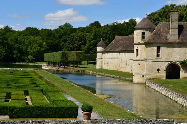 Villarceaux 2018年7月28日 历史城堡 — 图库照片