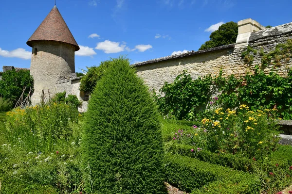 Villarceaux France Juli 2018 Die Historische Burg — Stockfoto