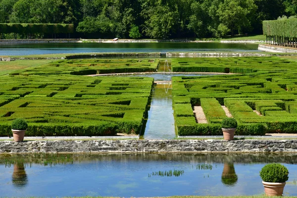 Villarceaux Francia Luglio 2018 Storico Castello — Foto Stock