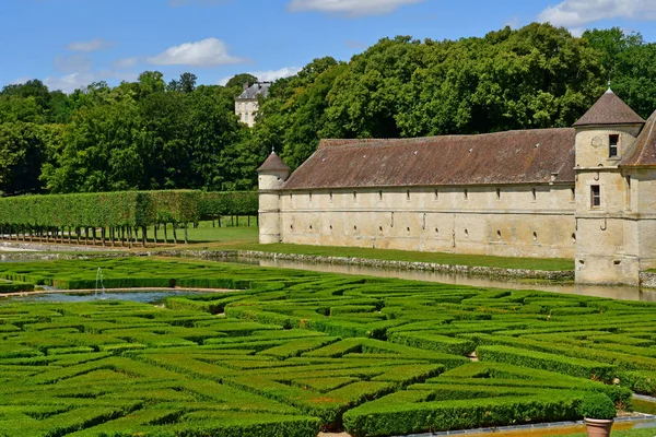 Villarceaux França Julho 2018 Castelo Histórico — Fotografia de Stock