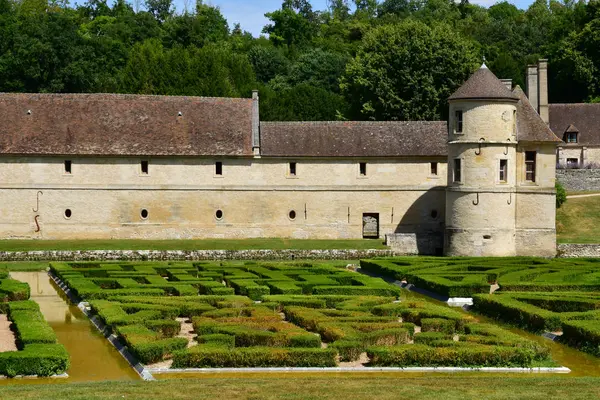 Villarceaux França Julho 2018 Castelo Histórico — Fotografia de Stock