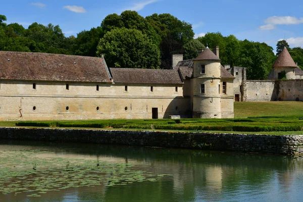 Villarceaux Francja 2018 Lipca Historyczny Zamek — Zdjęcie stockowe