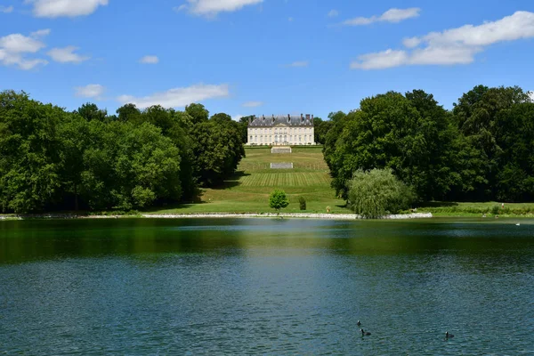 Villarceaux France July 2018 Historical Castle — Stock Photo, Image