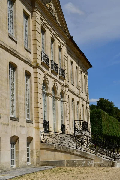 Villarceaux Франція 2018 Липня Історичний Замок — стокове фото
