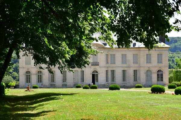 Villarceaux Γαλλία Ιουλίου 2018 Ιστορικό Κάστρο — Φωτογραφία Αρχείου