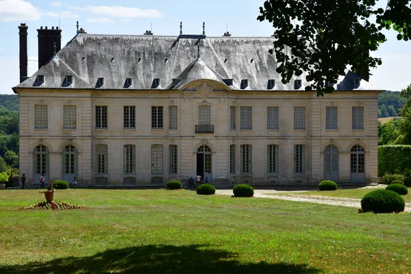 Villarceaux France July 2018 Historical Castle — Stock Photo, Image