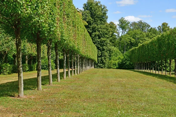 Villarceaux Francia Julio 2018 Castillo Histórico —  Fotos de Stock