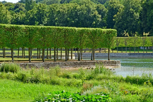 Villarceaux Francja 2018 Lipca Historyczny Zamek — Zdjęcie stockowe