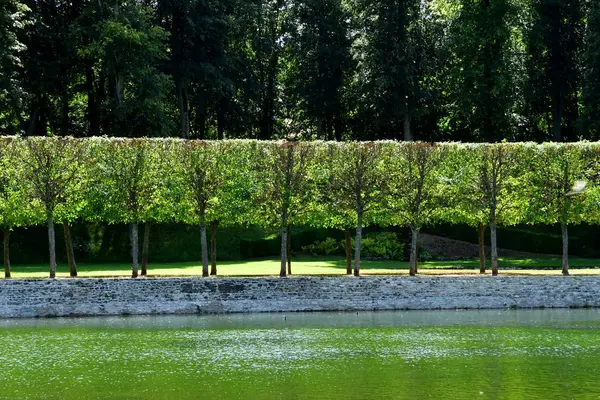 Villarceaux Francia Luglio 2018 Storico Castello — Foto Stock