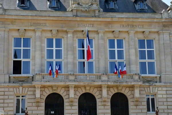 Vernon France July 2018 City Hall — Stock Photo, Image