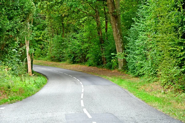 Cernay Ville France September16 2018 Country Road — Stock fotografie