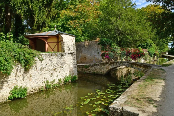 Chevreuse Francja September16 2018 Malownicze Miasto Sezonie Letnim — Zdjęcie stockowe