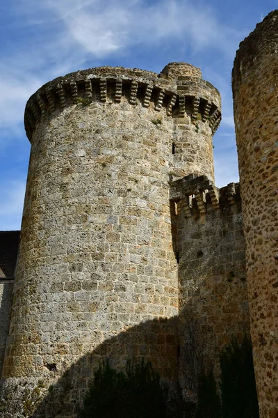 Chevreuse Francja Wrzesień 2018 Zamek Madeleine — Zdjęcie stockowe